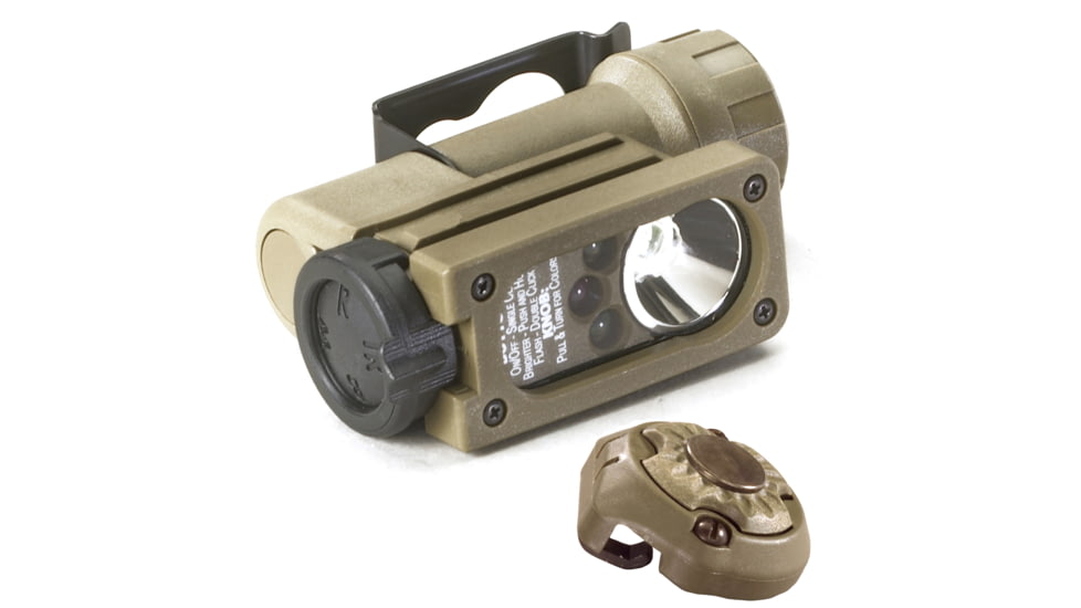 Streamlight Sidewinder Compact Tactical - Coyote Tan, with Helmet Mount 14130