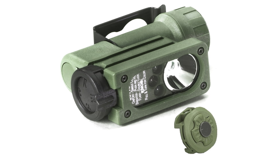 Streamlight Sidewinder Compact Tactical - OD Green, with Helmet Mount 14131