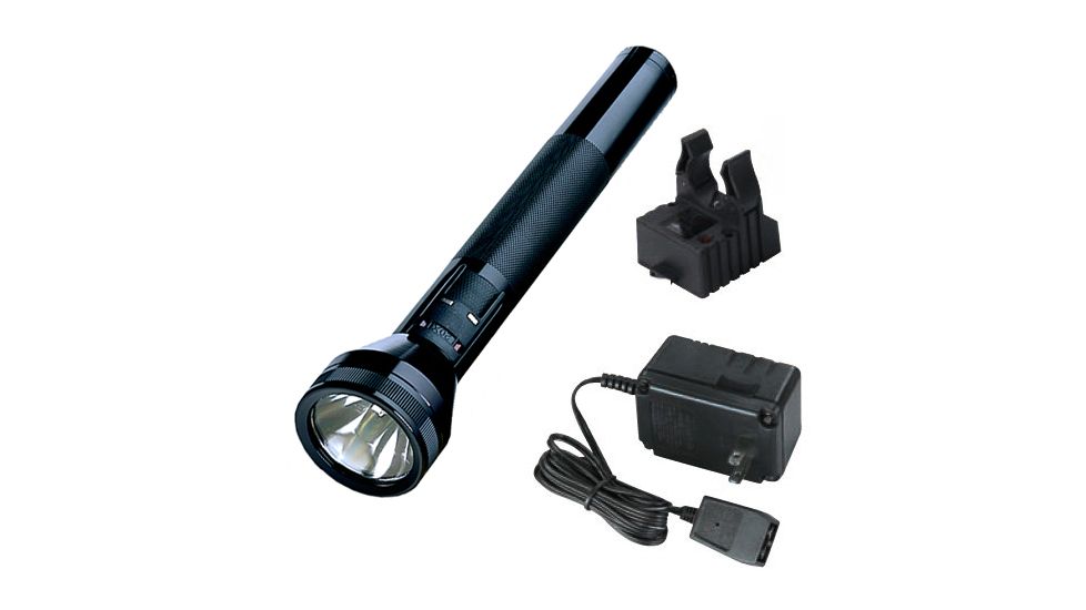 Streamlight SL - 20 XP LED - Halogen Flashlight, Black with 120V AC home charger - 1 sleeve