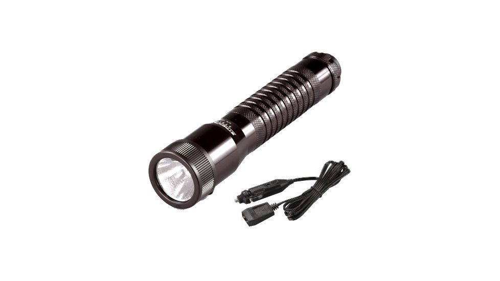 Streamlight Strion Flashlight, Black, with DC Charger