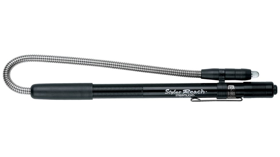 Streamlight Stylus Pen Light, Atex Rated, 11 Lumen White Led, 3 X Aaaa Battery, Black, 65082