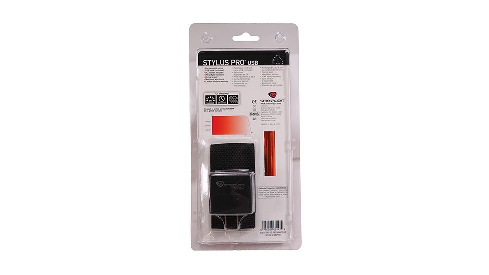 Streamlight Stylus Pro Usb Rechargeable Penlight, Orange - 66147