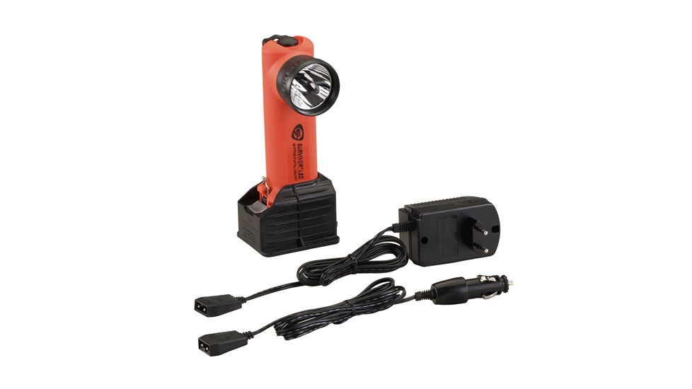 Survivor - 230V AC (Type C)/12V DC - Orange