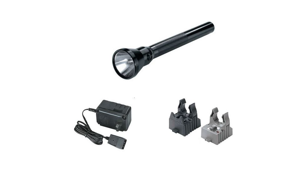 Streamlight Ultrastinger Flashlight with AC-DC Steady Charger - 2 Holders