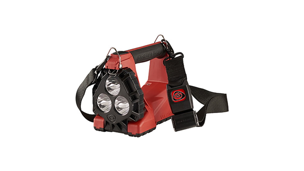 Streamlight Vulcan 180 HAZ-LO ATEX Lithium-ion Rechargeable 450 Lumens LED Flashlight, Red, 44342