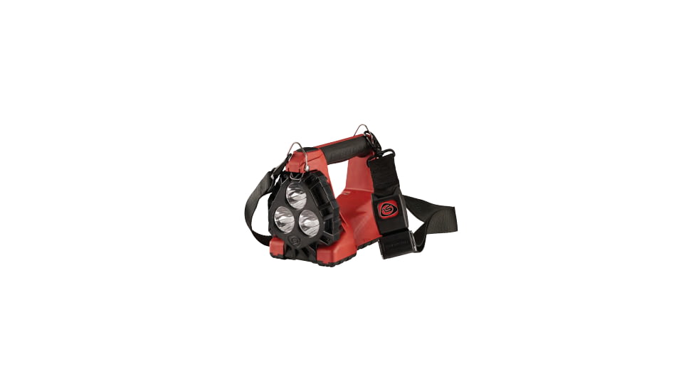 Vulcan 180 HAZ-LO - Vehickle Mount System with quick release shoulder strap - 12V DC - Orange - ATEX