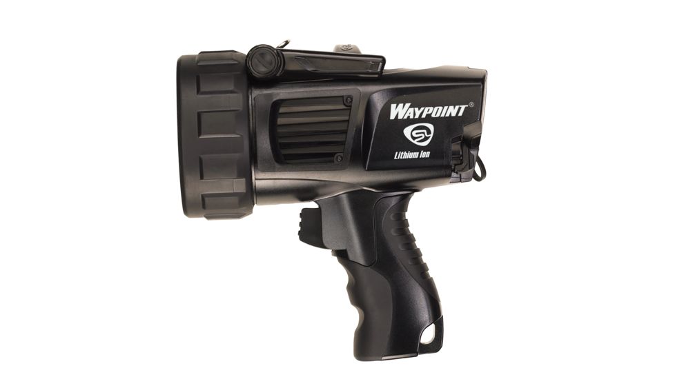 Streamlight Waypoint Rechargeable Spotlight, 1000 Lumen White Led, 44919 - International Ac Charge Cord, Black, 44921