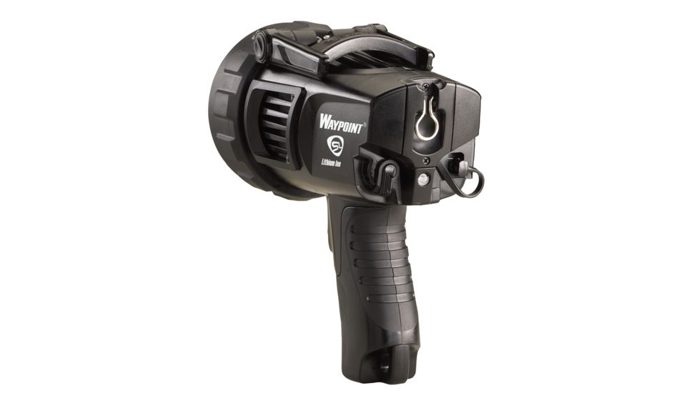 Streamlight Waypoint Rechargeable Spotlight, 1000 Lumen White Led, 44919 - International Ac Charge Cord, Black, 44921