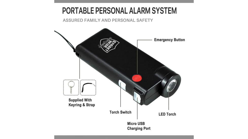 StreetWise Security Products Knight Light Alarm/Flashlight