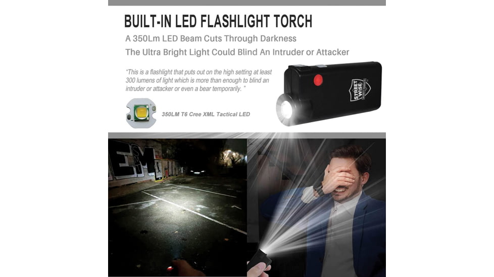 StreetWise Security Products Knight Light Alarm/Flashlight
