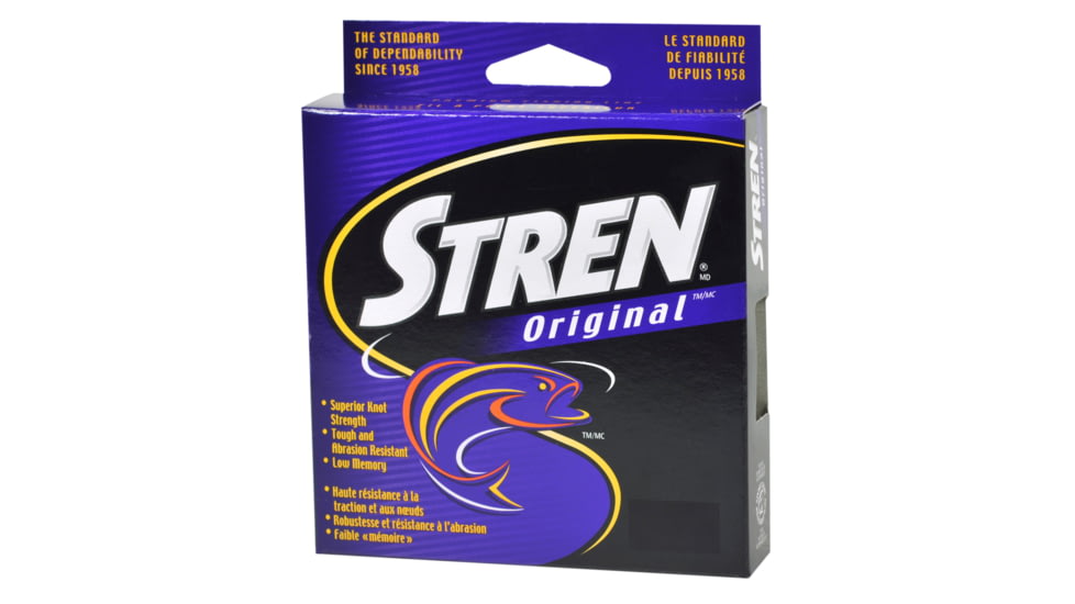 Stren Original Mono Bulk Spool 20lb 2400yd Hi Vis Gold, SGSS-00200