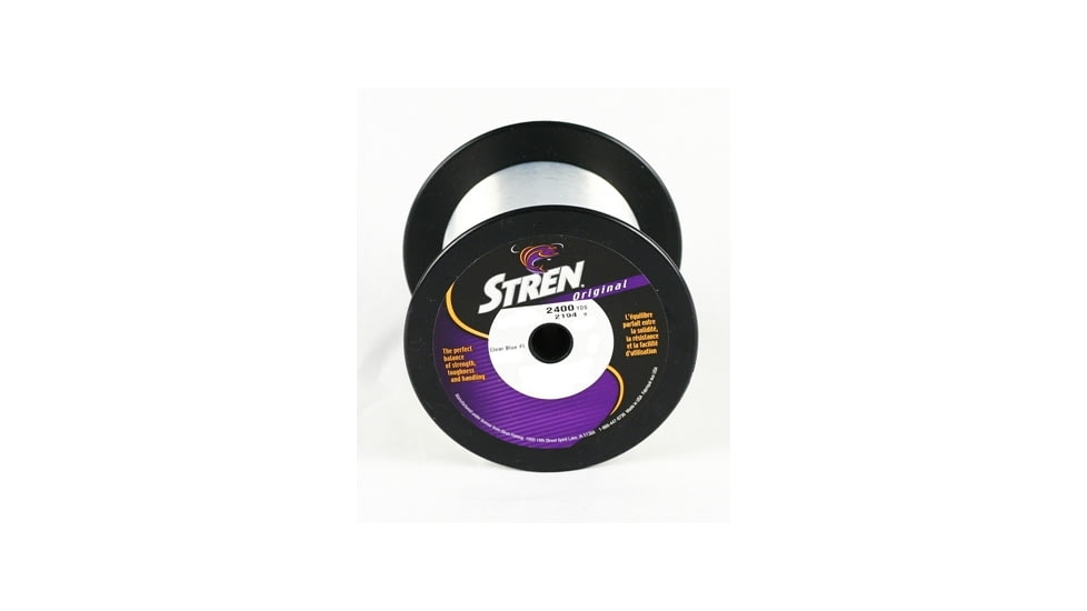 Stren Original Mono Bulk Spool 4lb 2400yd Clear/Blue, SBSS-00040
