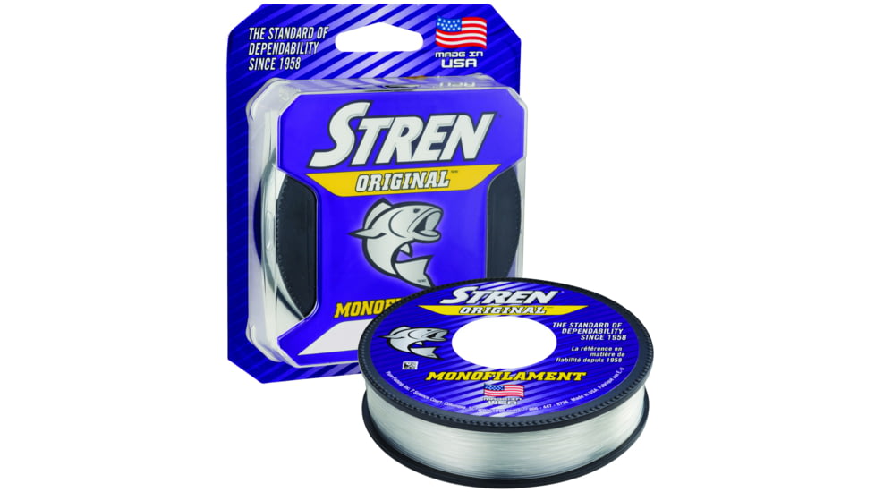 Stren Original Mono Pony Spool 14lb 100yd Pony Spool Clr/Blu Fluorescent, SOPS14-26