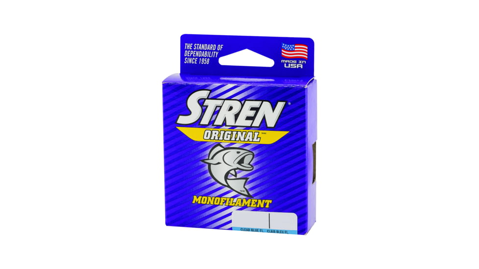 Stren Original Mono Pony Spool 4lb 100yd Pony Spool Clr/Blu Fluorescent, SOPS4-26