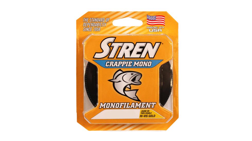Stren SCRFS8-GD STR CRPIE MONO 8LB 200YD GD 1324011