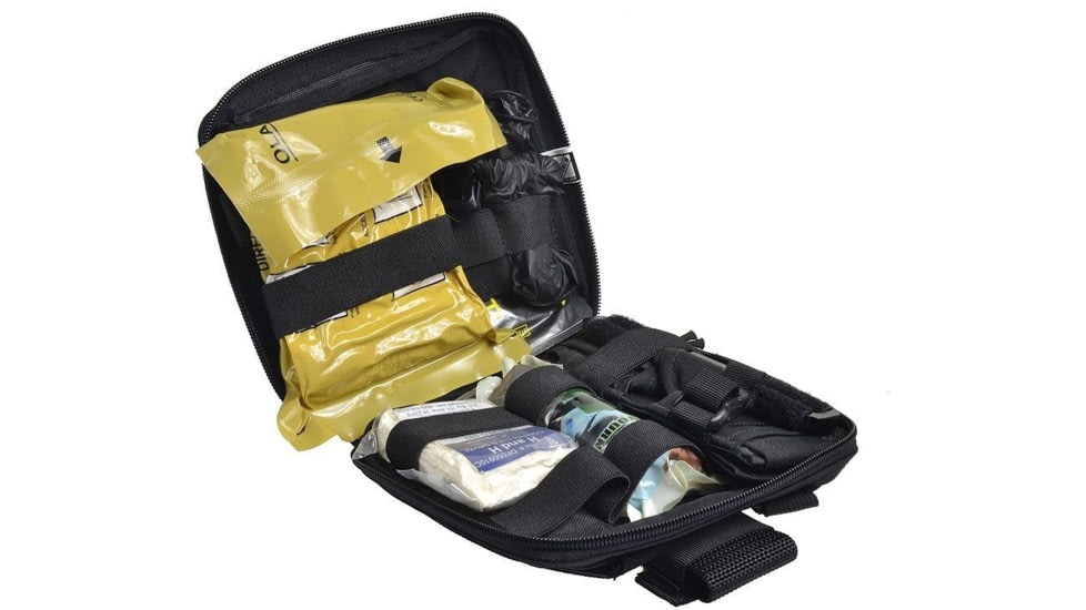 Strike Industries Ricci Compact Leg Medical Pouch, Black, One Size, SI-RICCI-CMP-W-BK