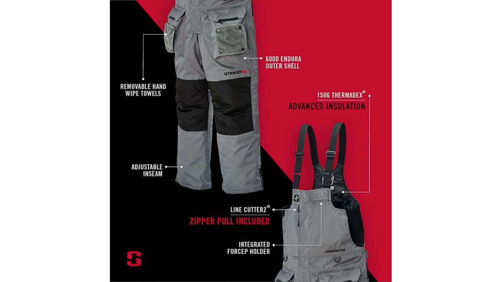 Striker Hardwater Bib