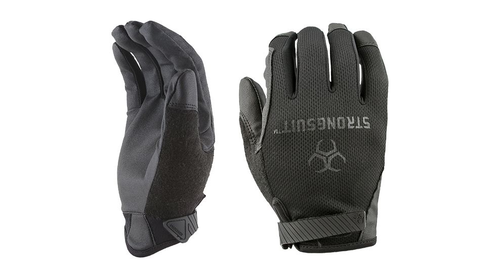 StrongSuit Enforcer TAC Glove Double Extra Small, Black 40900-XXS