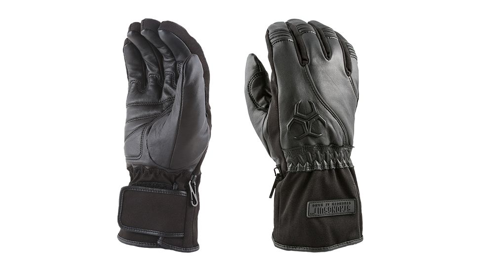 StrongSuit Stroker Motorcycle Glove Small, Black 20800-S