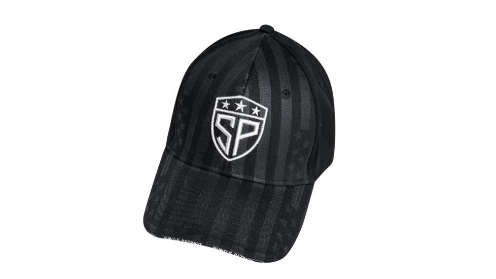 Subtle Patriot Covert Fitted Hat, Black, 10 x 10 x 6, SPAC19116