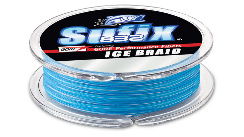 Sufix 832 Advanced Ice Braid, 8lb Test, 50yd, Ice Camo Boxed, 671-008IC
