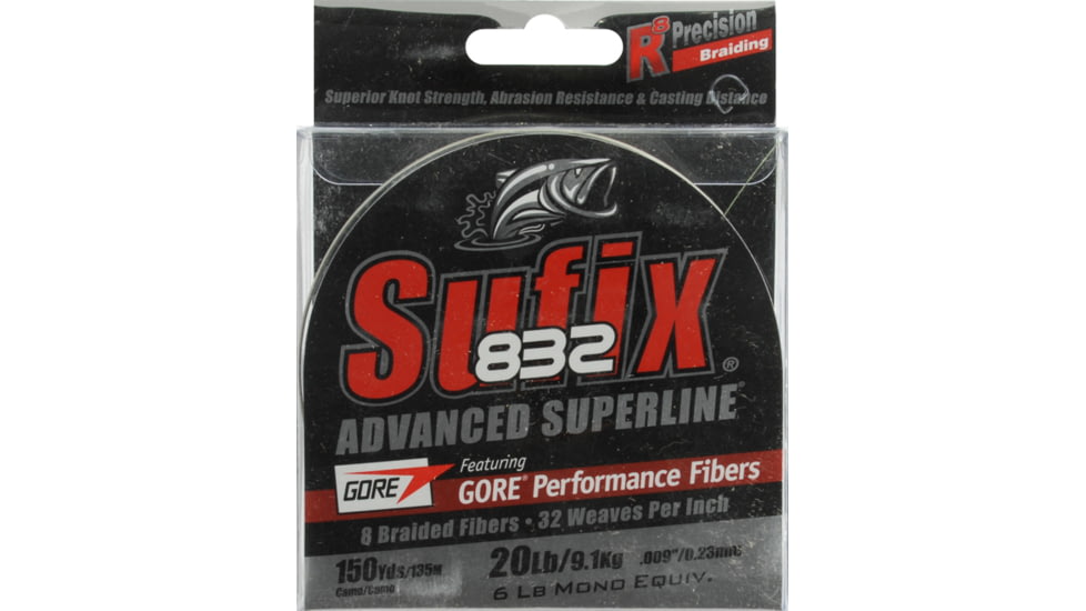 Sufix 832 Advanced Superline Camo 150 yds. - 20 lb. Test 078307