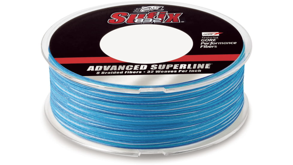 Sufix 832 Braid 10lb Line, Coastal Camo, 600 Yds, 660-210CC