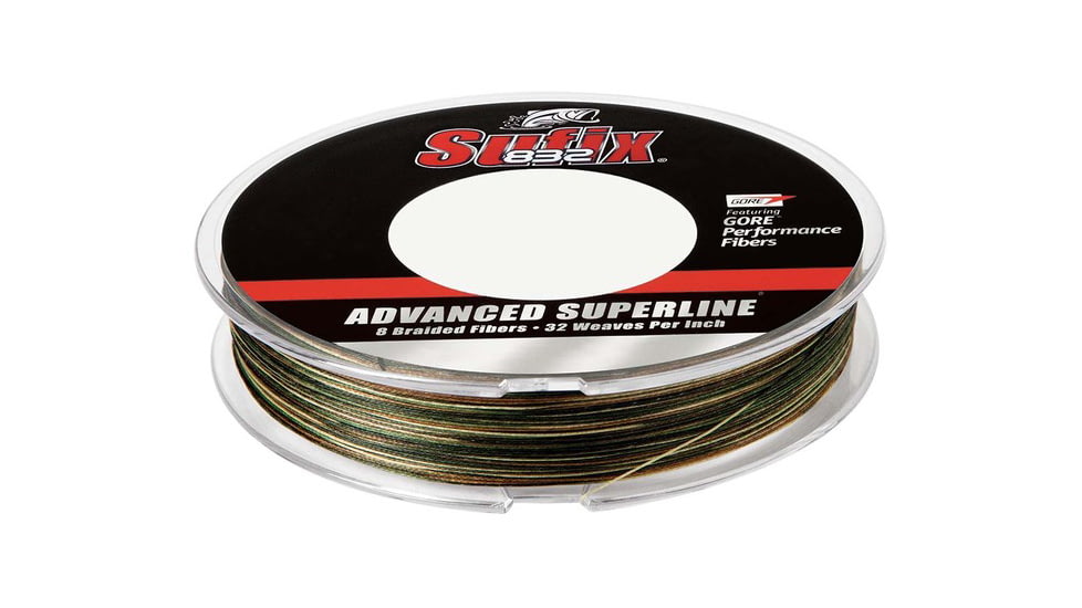 Sufix 832 Braid 8lb Line, Camo, 150 Yds, 660-008CA