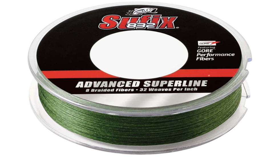 Sufix 832 Braid Low-Vis Green 150 yd - 40 lb 056409