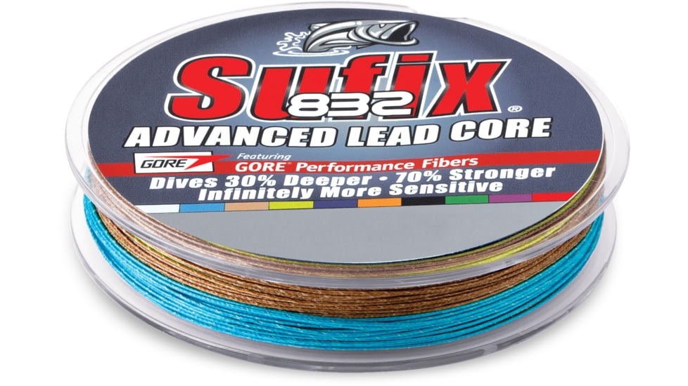 Sufix 832 Lead Core 18lb Line, Metered, 100 Yds, 658-118MC