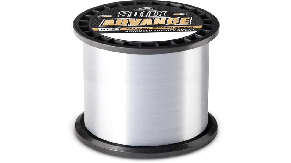Sufix Advance Mono Line 6lb Test, 1200yd, Clear, Boxed, 604-1006