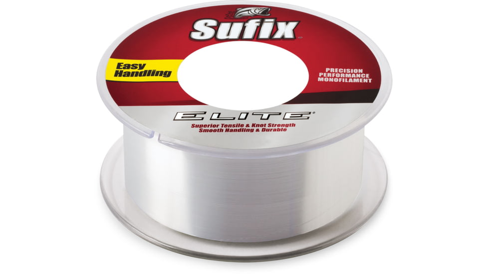 Sufix Elite 14lb Line, Clear, 330 Yds, 661-114