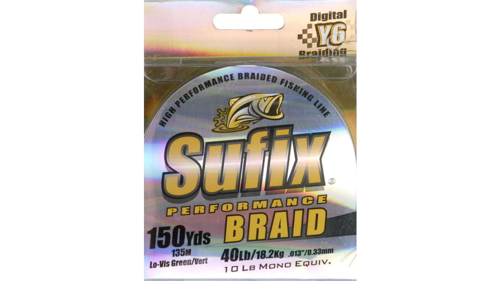 Sufix Performance Fuse Smoke Blue 300 yds. - 6 lb 047628