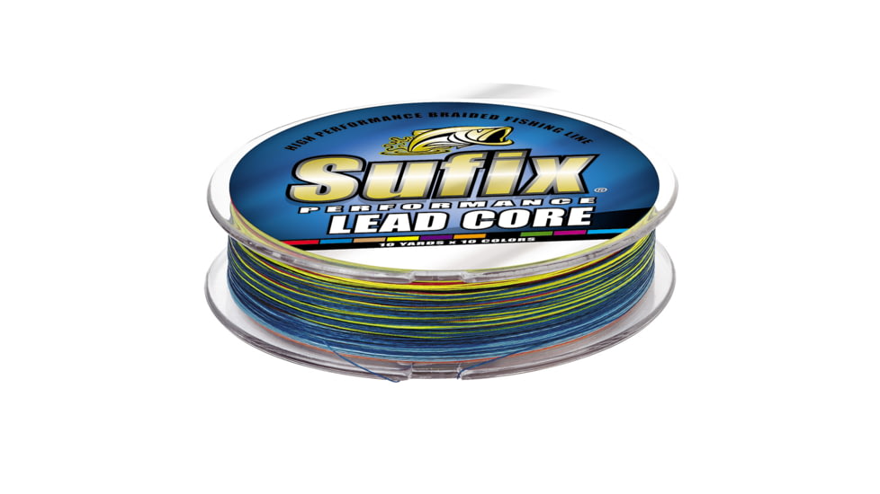 Sufix Performance Lead Core - 12lb - 10-Color Metered - 100 yds, 668-112MC