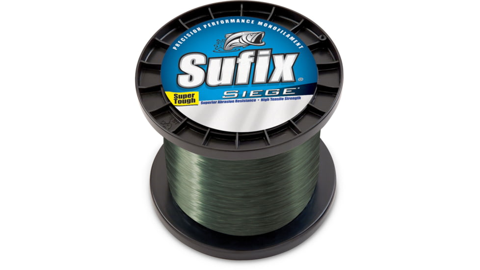 Sufix Siege 14lb Line, Smoke Green, 3000 Yds, 662-314G