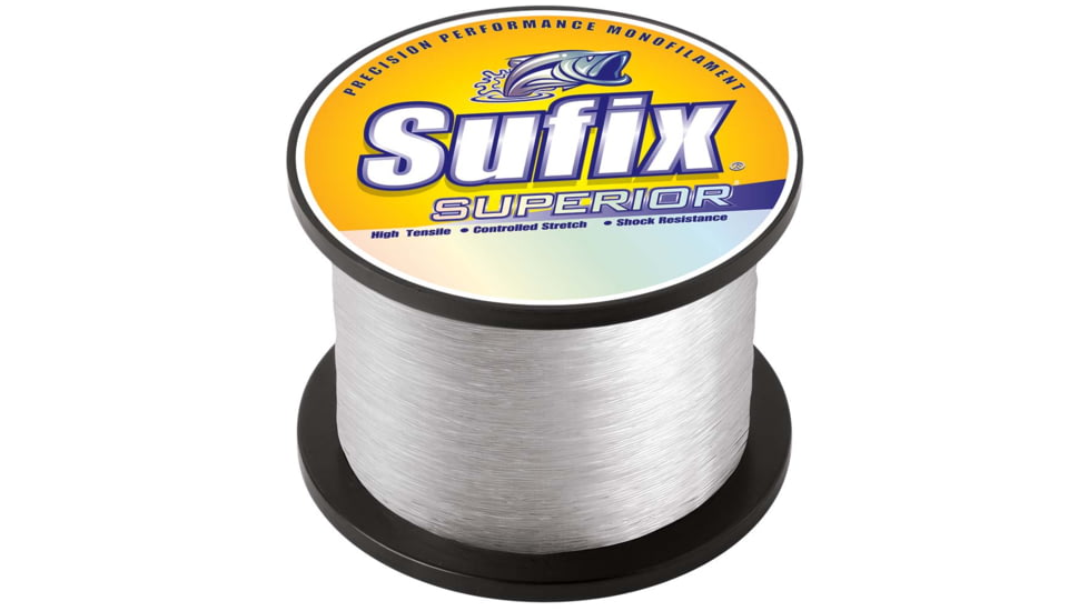 Sufix Superior Clear Monofilament - 6lb - 2155 yds, 635-106