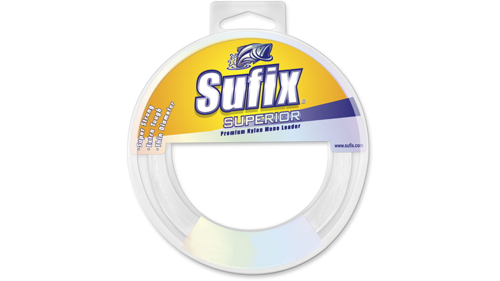 Sufix Superior Leader 30lb Line, Clear, 110 Yds, 688-030