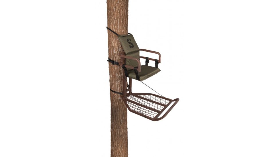 Summit The Peak Hang On w/ Full Body Fall Arrest Harness System, 25x35in Platform SU82106