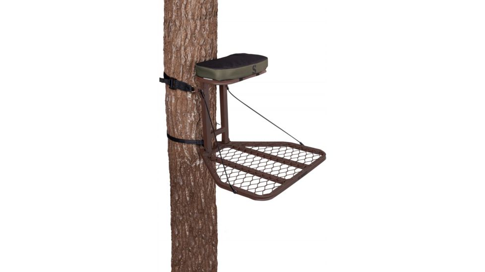 Summit The Stoop Hang On w/ Two Four Point Safety Harnesses, 25x 26in Platform SU82108