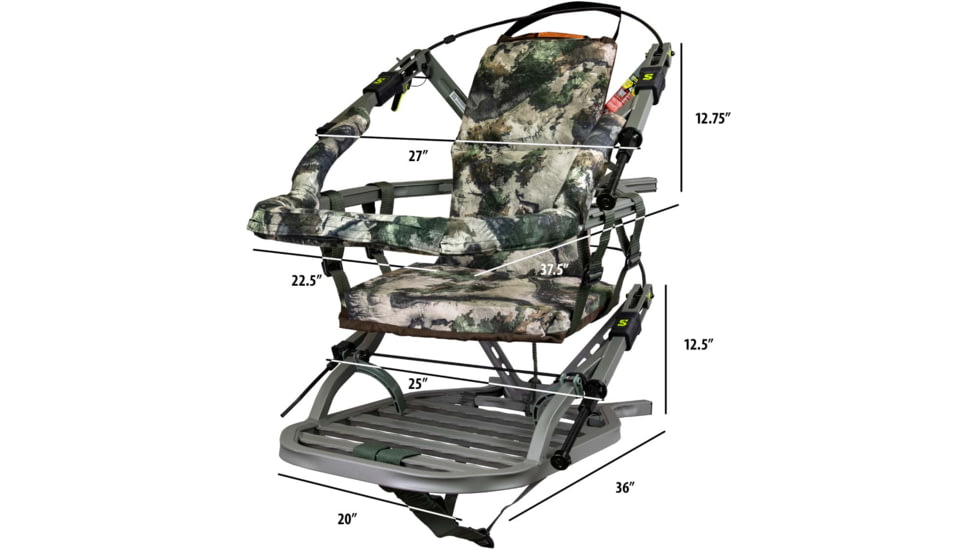Summit Viper Level Pro SD Treestand, Mossy Oak Elements Terra Gila Camo, SU81140