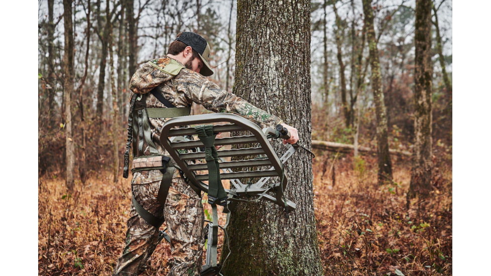 Summit Viper Level Pro SD Treestand, RealTree Timber Camo, SU81141