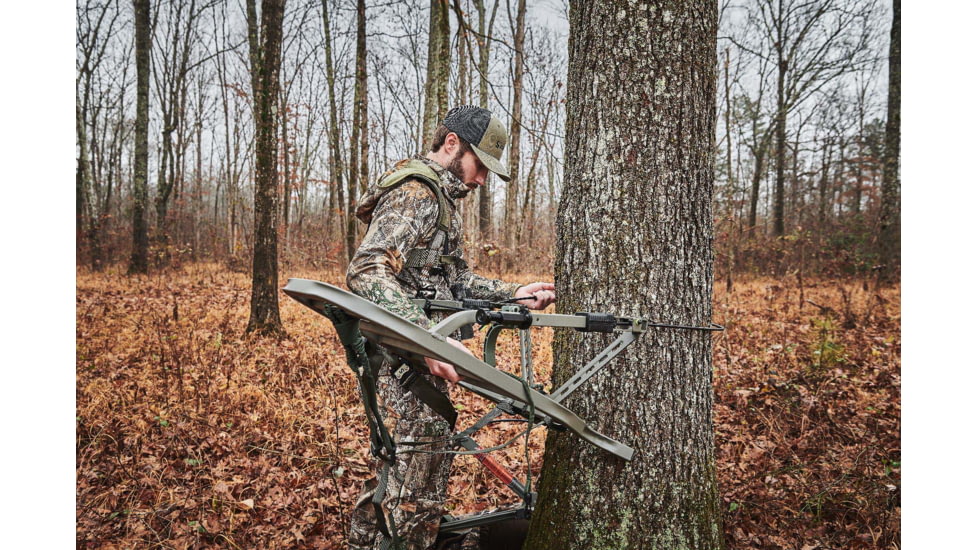 Summit Viper Level Pro SD Treestand, RealTree Timber Camo, SU81141