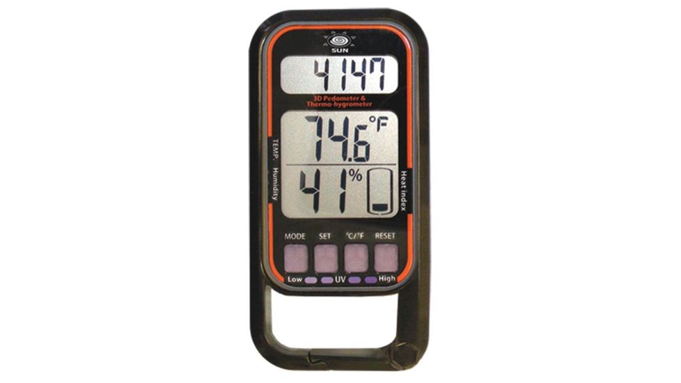 Sun Hikelinq 3d Pedometer 10 Funct 1104