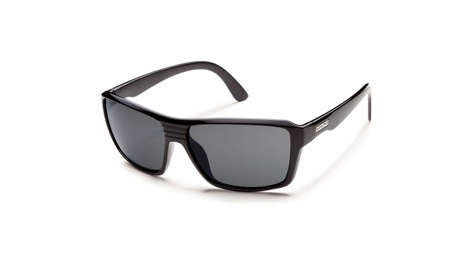 Suncloud Polarized Optics Colfax (New) Sunglasses - Black Frame, Gray Polarized Polycarbonate Lenses S-CFPPGYBK