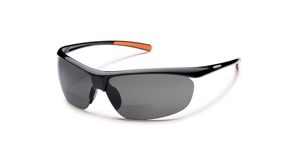 Suncloud Polarized Optics Zephyr 2.0 (New) Sunglasses - Black Frame, Gray Polarized Polycarbonate Lenses S-ZEPPGYBK200