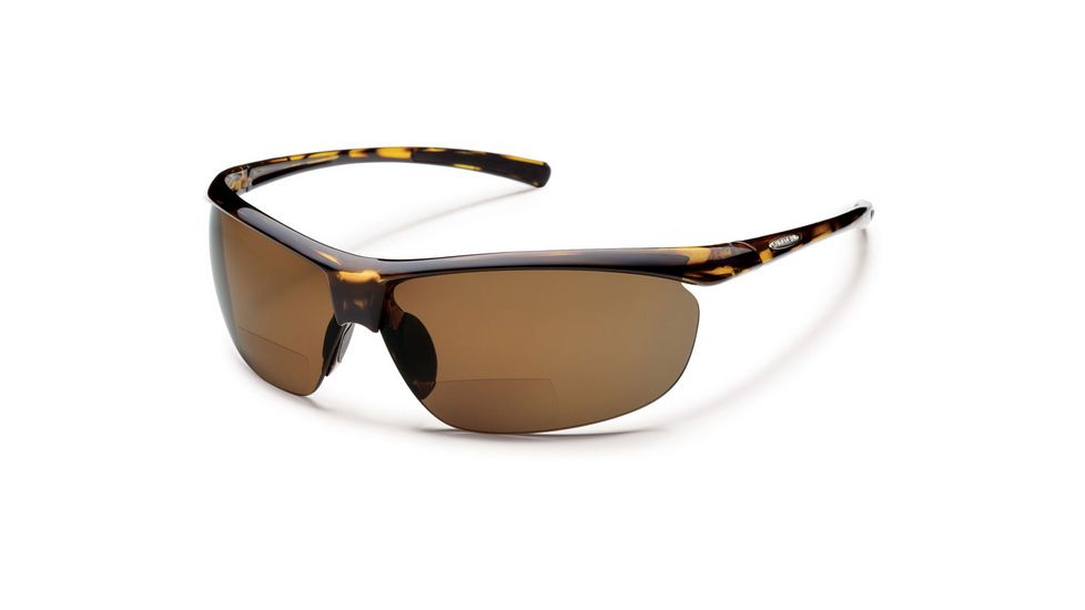 Suncloud Polarized Optics Zephyr 2.0 (New) Sunglasses - Tortoise Frame, Brown Polarized Polycarbonate Lenses S-ZEPPBRTT200