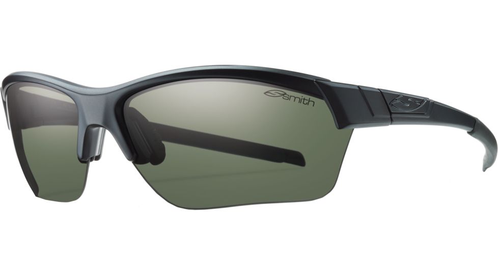 Suncloud Polarized Optics Approach Max Sunglasses-Matte Black-Polarized Gray Green
