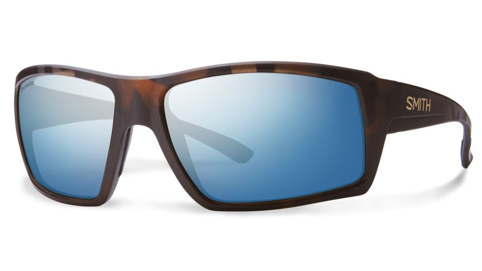 Suncloud Polarized Optics Challis Sunglass-Matte Tortoise-ChromaPop Polar Blue Mirror