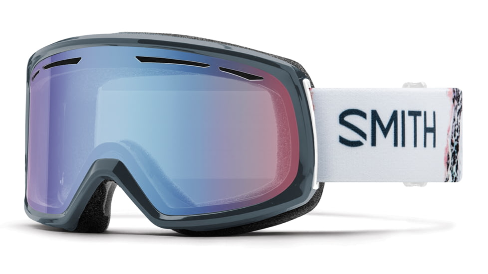 Suncloud Polarized Optics Drift Goggles-Thunder Composite-Blue Sensor Mirror