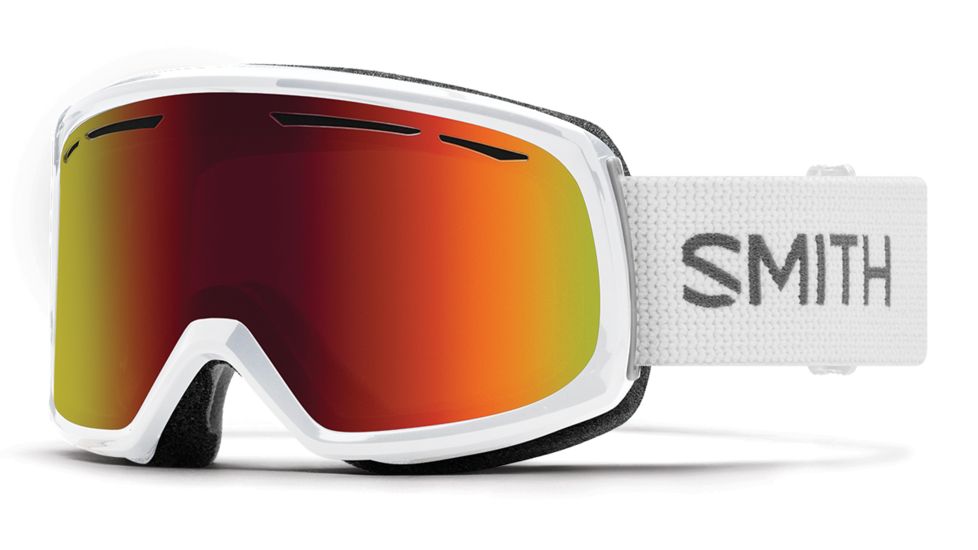 Suncloud Polarized Optics Drift Goggles-White-Red Sol-X Mirror